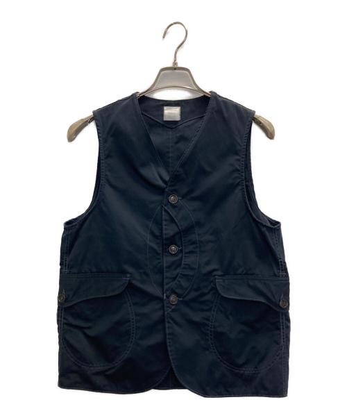 POST O'ALLS（ポストオーバーオールズ）POST O'ALLS (ポストオーバーオールズ) ROYAL TRAVELER VEST ネイビー サイズ:SIZE Sの古着・服飾アイテム