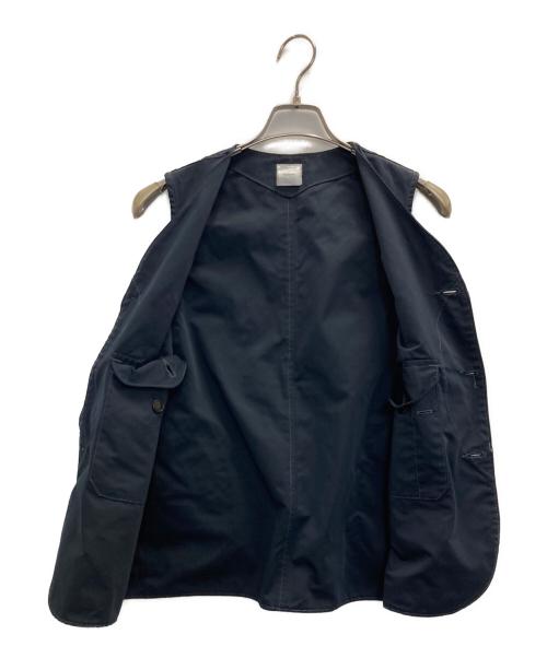 POST O'ALLS（ポストオーバーオールズ）POST O'ALLS (ポストオーバーオールズ) ROYAL TRAVELER VEST ネイビー サイズ:SIZE Sの古着・服飾アイテム