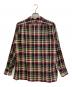 SHIPS (シップス) チェックシャツ レッド サイズ:SIZE L：4000円