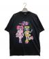 nice ghost club（ナイス ゴースト クラブ）の古着「プリントTシャツ」｜ブラック