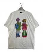 nice ghost clubナイス ゴースト クラブ）の古着「Tシャツ」｜ホワイト
