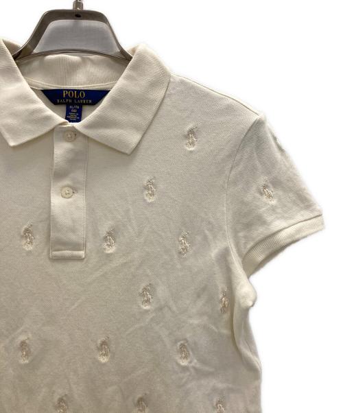 POLO RALPH LAUREN（ポロ・ラルフローレン）POLO RALPH LAUREN (ポロ・ラルフローレン) ポロシャツ アイボリー サイズ:XL(キッズ16）の古着・服飾アイテム