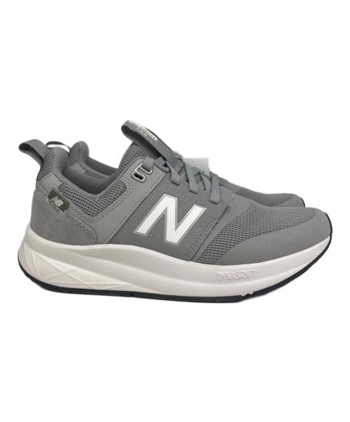 NEW BALANCE（ニューバランス）NEW BALANCE (ニューバランス) ローカットスニーカー グレー サイズ:24.5㎝ 未使用品の古着・服飾アイテム