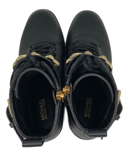 MICHAEL KORS（マイケルコース）MICHAEL KORS (マイケルコース) ショートブーツ ブラック サイズ:5.5Mの古着・服飾アイテム