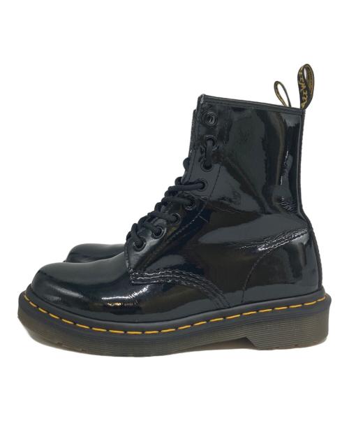 Dr.Martens（ドクターマーチン）Dr.Martens (ドクターマーチン) 8ホールブーツ ブラック サイズ:3の古着・服飾アイテム