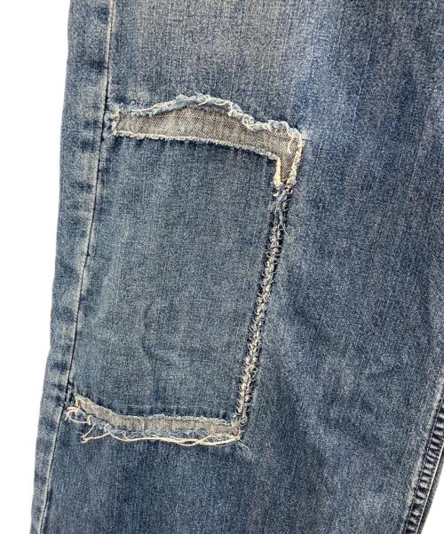 RALPH LAUREN（ラルフローレン）RALPH LAUREN (ラルフローレン) パッチワークセーラーデニムパンツ インディゴ サイズ:Ｍの古着・服飾アイテム