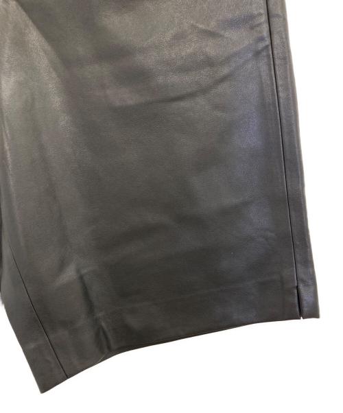 ok.soon（オクスン）ok.soon (オクスン) エコレザーハーフパンツ ブラック サイズ:1の古着・服飾アイテム