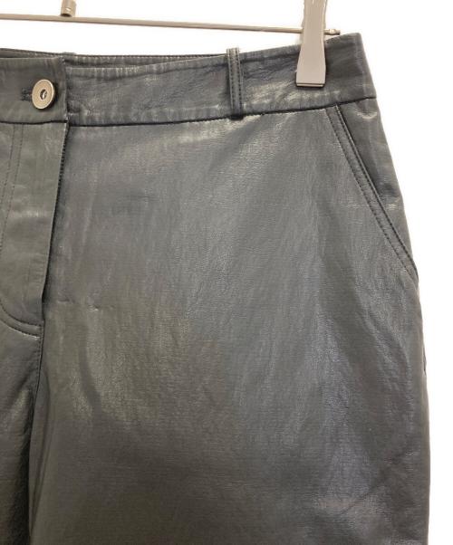 ok.soon（オクスン）ok.soon (オクスン) new fake leather pants ブラック サイズ:2の古着・服飾アイテム