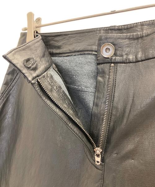 ok.soon（オクスン）ok.soon (オクスン) new fake leather pants ブラック サイズ:2の古着・服飾アイテム