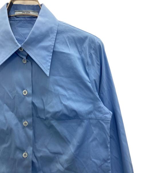 PRADA（プラダ）PRADA (プラダ) 長袖シャツ サックスブルー サイズ:38の古着・服飾アイテム
