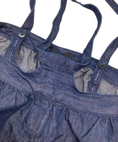 Gauze（ガーゼ）Gauze (ガーゼ) コットンリネンデニムサロペット インディゴ サイズ:FREEの古着・服飾アイテム