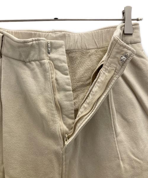 ETRE TOKYO（エトレトウキョウ）ETRE TOKYO (エトレトウキョウ) スウェットタックパンツ ベージュ サイズ:Sの古着・服飾アイテム
