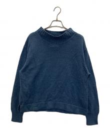 MHL×MARGARET HOWELL（マーガレットハウエル×マーガレットハウエル）の古着「TWISTED COTTON LINEN KNIT」｜ブルー
