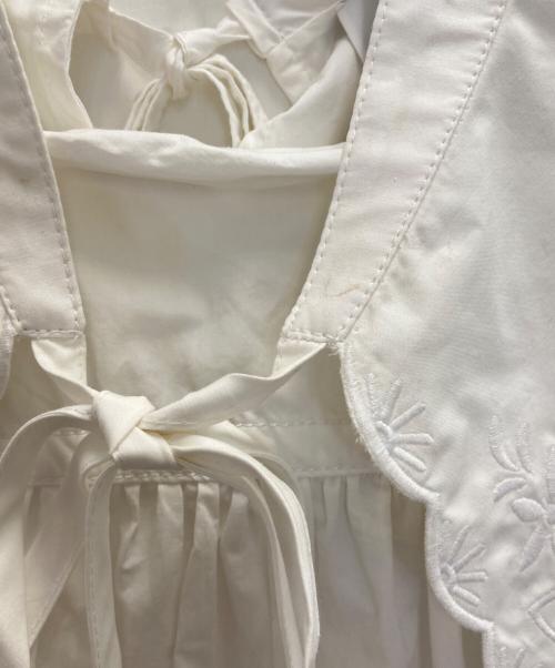 patou（パトゥ）Patou (パトゥ) コミューニオン コットントップ ホワイト サイズ:36の古着・服飾アイテム