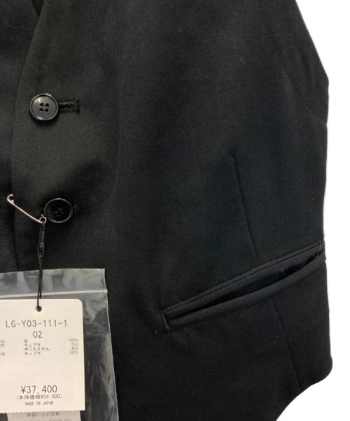 LIMI feu（リミフゥ）LIMI feu (リミフゥ) レースアップショートベスト ブラック サイズ:2の古着・服飾アイテム