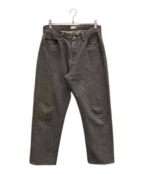 CIOTA（シオタ）CIOTA (シオタ) スビンコットン 13,5oz ストレートデニム グレー サイズ:32の古着・服飾アイテム