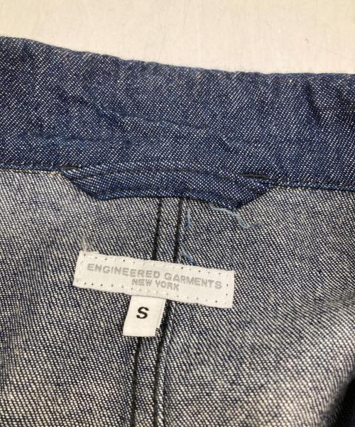 Engineered Garments（エンジニアド ガーメンツ）Engineered Garments (エンジニアド ガーメンツ) デニムカバーオール インディゴ サイズ:Sの古着・服飾アイテム