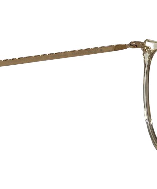 OLIVER PEOPLES（オリバーピープルズ）OLIVER PEOPLES (オリバーピープルズ) サングラス ゴールド×クリア サイズ:49□25-142の古着・服飾アイテム