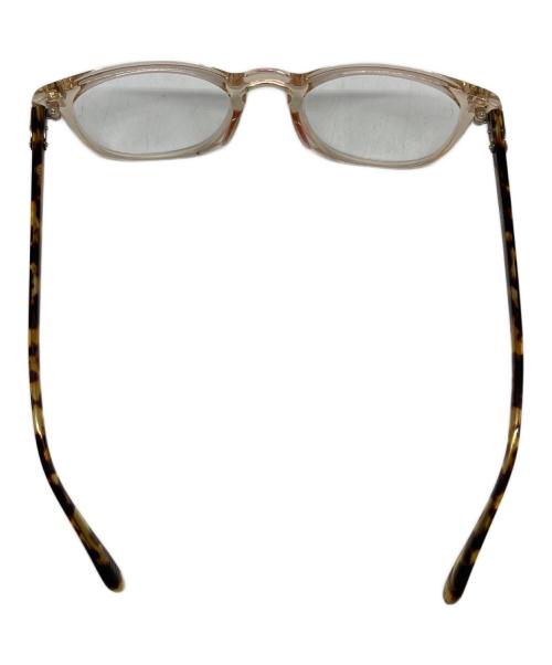 OLIVER PEOPLES（オリバーピープルズ）OLIVER PEOPLES (オリバーピープルズ) サングラス ブラウン×クリア サイズ:40□21-145の古着・服飾アイテム