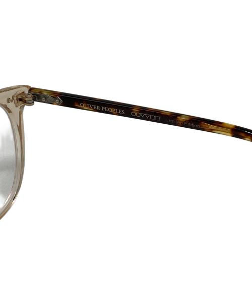 OLIVER PEOPLES（オリバーピープルズ）OLIVER PEOPLES (オリバーピープルズ) サングラス ブラウン×クリア サイズ:40□21-145の古着・服飾アイテム