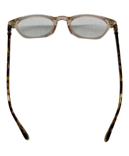 OLIVER PEOPLES（オリバーピープルズ）OLIVER PEOPLES (オリバーピープルズ) サングラス ブラウン×クリア サイズ:40□21-145の古着・服飾アイテム