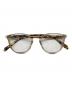 OLIVER PEOPLES（オリバーピープルズ）の古着「サングラス」｜ブラウン×クリア