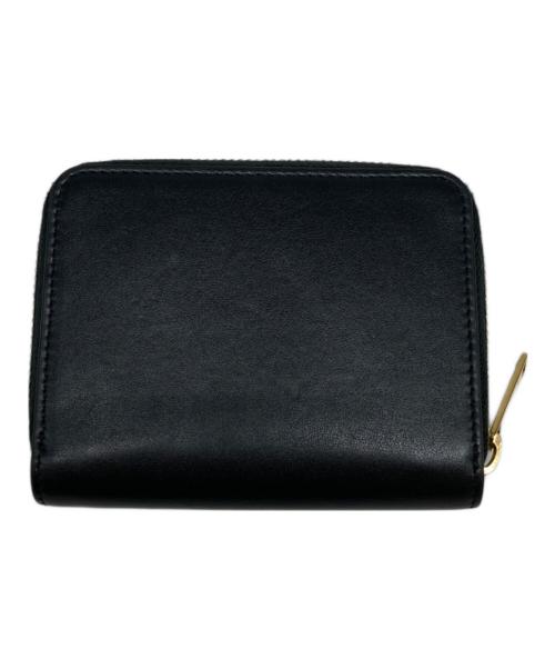 CELINE（セリーヌ）CELINE (セリーヌ) コンパクトトリオンフジップウォレット ブラックの古着・服飾アイテム