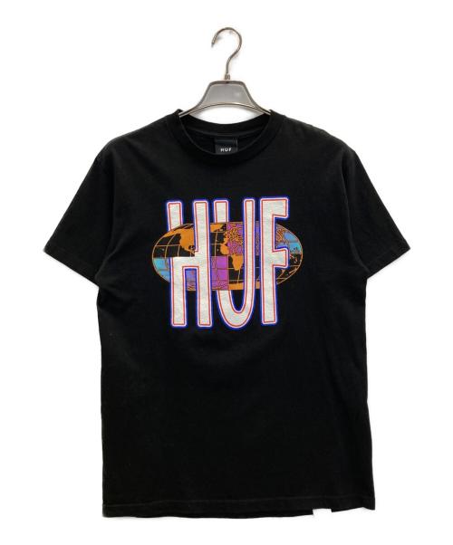 HUF（ハフ）HUF (ハフ) 半袖カットソー ブラック サイズ:Ｍの古着・服飾アイテム