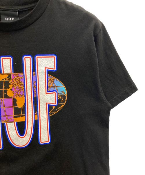 HUF（ハフ）HUF (ハフ) 半袖カットソー ブラック サイズ:Ｍの古着・服飾アイテム