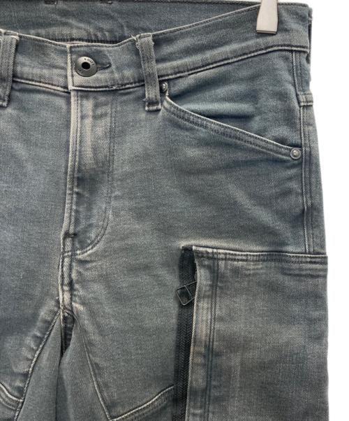 G-STAR RAW（ジースターロゥ）G-STAR RAW (ジースターロゥ) デニムカーゴパンツ ブラック サイズ:W30の古着・服飾アイテム