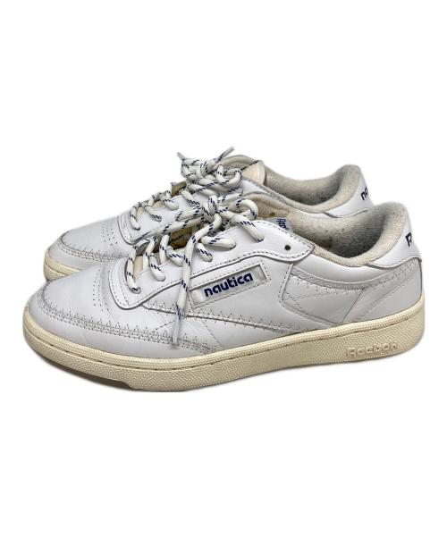 REEBOK（リーボック）REEBOK (リーボック) NAUTICA (ノーティカ) Club C 85 Vintage ホワイト サイズ:26㎝の古着・服飾アイテム