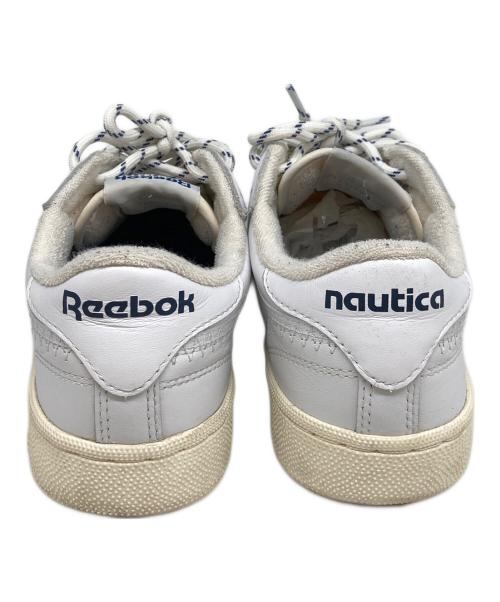 REEBOK（リーボック）REEBOK (リーボック) NAUTICA (ノーティカ) Club C 85 Vintage ホワイト サイズ:26㎝の古着・服飾アイテム