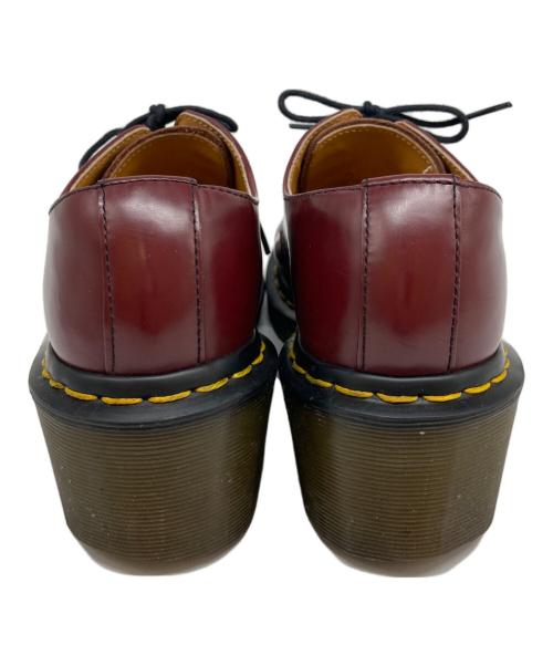 Dr.Martens（ドクターマーチン）Dr.Martens (ドクターマーチン) AMORY 3ホールヒールシューズ レッド サイズ:22㎝の古着・服飾アイテム