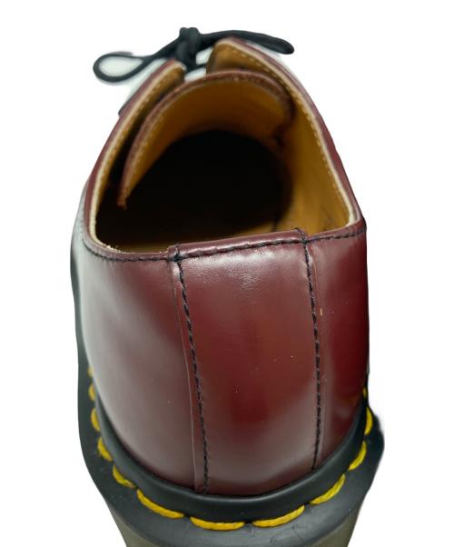 Dr.Martens（ドクターマーチン）Dr.Martens (ドクターマーチン) AMORY 3ホールヒールシューズ レッド サイズ:22㎝の古着・服飾アイテム
