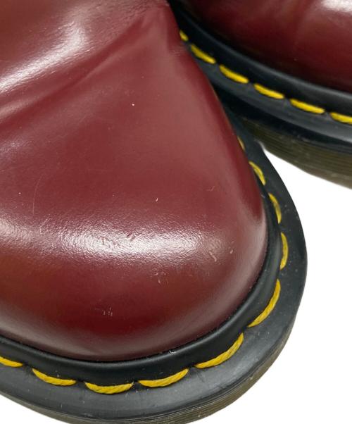 Dr.Martens（ドクターマーチン）Dr.Martens (ドクターマーチン) AMORY 3ホールヒールシューズ レッド サイズ:22㎝の古着・服飾アイテム