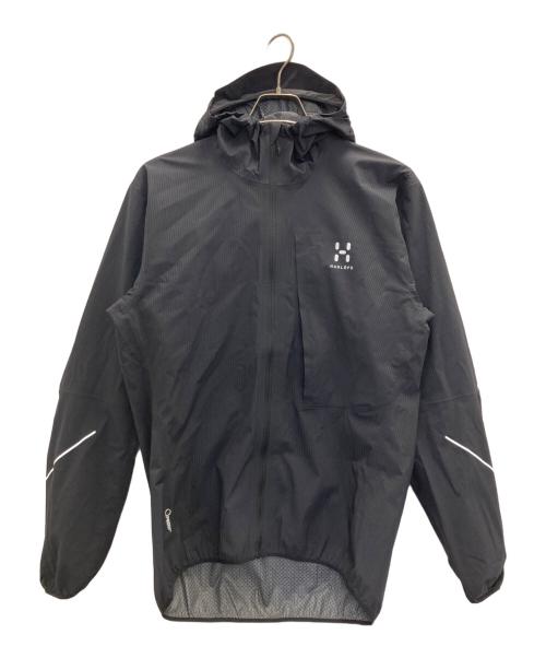 HAGLOFS（ホグロフス）HAGLOFS (ホグロフス) AMPLE PROOF JACKET ブラック サイズ:Sの古着・服飾アイテム