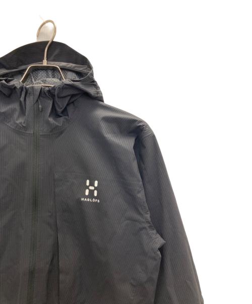 HAGLOFS（ホグロフス）HAGLOFS (ホグロフス) AMPLE PROOF JACKET ブラック サイズ:Sの古着・服飾アイテム