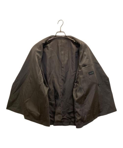 green label relaxing（グリーンレーベルリラクシング）green label relaxing (グリーンレーベルリラクシング) ダブルジャケット ブラウン サイズ:Sの古着・服飾アイテム