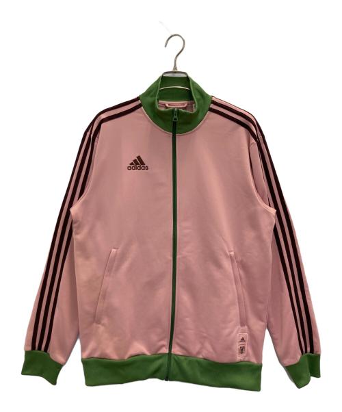 adidas（アディダス）adidas (アディダス) トラックジャケット ピンク サイズ:XLの古着・服飾アイテム