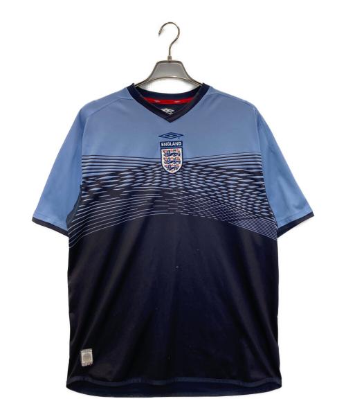 UMBRO（アンブロ）UMBRO (アンブロ) 半袖カットソー ネイビー サイズ:Lの古着・服飾アイテム
