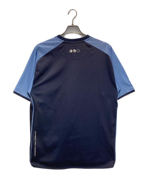 UMBRO（アンブロ）UMBRO (アンブロ) 半袖カットソー ネイビー サイズ:Lの古着・服飾アイテム
