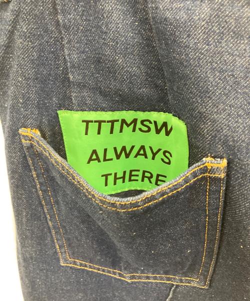 TTT MSW（ティー）TTT MSW (ティー) Denim wide pants インディゴ サイズ:Lの古着・服飾アイテム