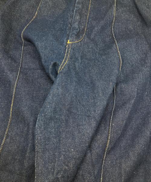 TTT MSW（ティー）TTT MSW (ティー) Denim wide pants インディゴ サイズ:Lの古着・服飾アイテム