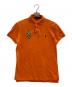 POLO RALPH LAUREN（ポロ・ラルフローレン）の古着「ポロシャツ」｜オレンジ