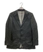 +CLOTHETクロスクローゼット）の古着「デニムテーラードジャケット」｜グレー