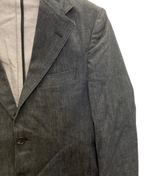 +CLOTHET（クロスクローゼット）+CLOTHET (クロスクローゼット) デニムテーラードジャケット グレー サイズ:2の古着・服飾アイテム