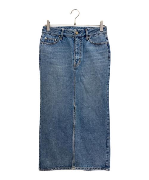 MUSE de Deuxieme Classe（ミューズ ドゥーズィエム クラス）MUSE de Deuxieme Classe (ミューズ ドゥーズィエム クラス) DENIM W Slitスカート ブルー サイズ:36の古着・服飾アイテム