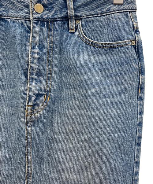 MUSE de Deuxieme Classe（ミューズ ドゥーズィエム クラス）MUSE de Deuxieme Classe (ミューズ ドゥーズィエム クラス) DENIM W Slitスカート ブルー サイズ:36の古着・服飾アイテム