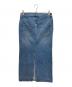 MUSE de Deuxieme Classe (ミューズ ドゥーズィエム クラス) DENIM W Slitスカート ブルー サイズ:36：12000円