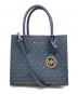 MICHAEL KORS（マイケルコース）の古着「MERCER ショッパートート クロスボディ」｜ブルー